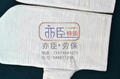 中長型全純棉布耐高溫手套